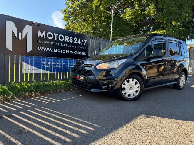 Ford Tourneo Connect TOURNEO CONNECT 1.6 TDCi ZETEC 5dr Combi Van Diesel Black