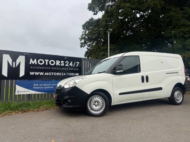 Vauxhall Combo COMBO 2300 1.6 CDTI 16V 105ps H1 L2 LWB EURO 6 VAN+NO VAT!+FSH!+BELT DONE!+AIR CON!+L@@K!+ Panel Van Diesel White