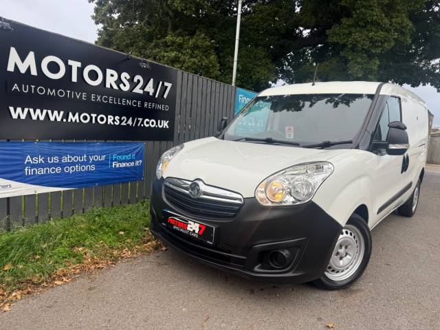 2018 Vauxhall Combo COMBO 2300 1.6 CDTI 16V 105ps H1 L2 LWB EURO 6 VAN+NO VAT!+FSH!+BELT DONE!+AIR CON!+L@@K!+
