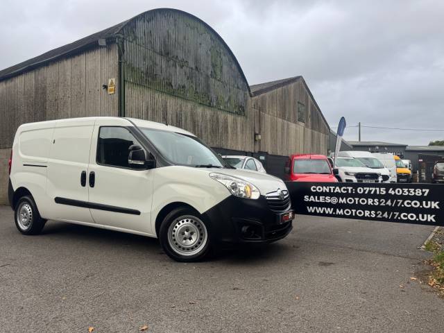 2018 Vauxhall Combo COMBO 2300 1.6 CDTI 16V 105ps H1 L2 LWB EURO 6 VAN+NO VAT!+FSH!+BELT DONE!+AIR CON!+L@@K!+