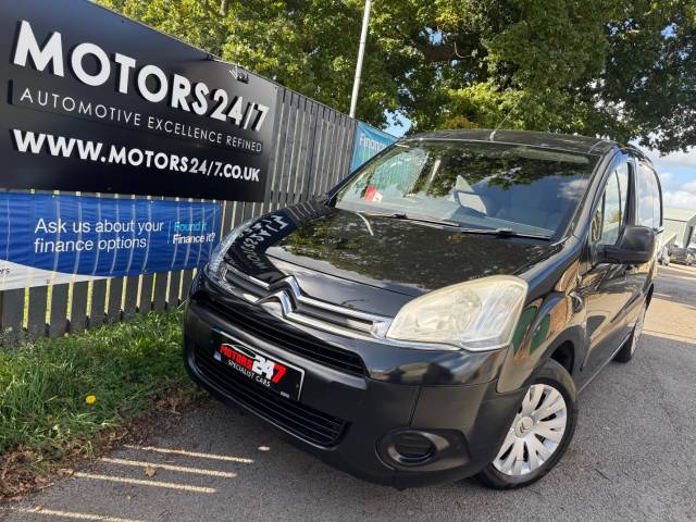 2013 Citroen Berlingo BERLINGO 1.6 HDi 625KG 75PS+94K MILES!+FSH!+AIR CON!+NO VAT!+BLACK!+L@@K!+