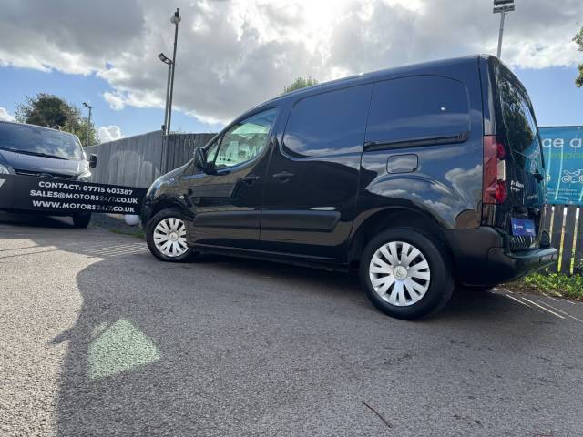 2013 Citroen Berlingo BERLINGO 1.6 HDi 625KG 75PS+94K MILES!+FSH!+AIR CON!+NO VAT!+BLACK!+L@@K!+