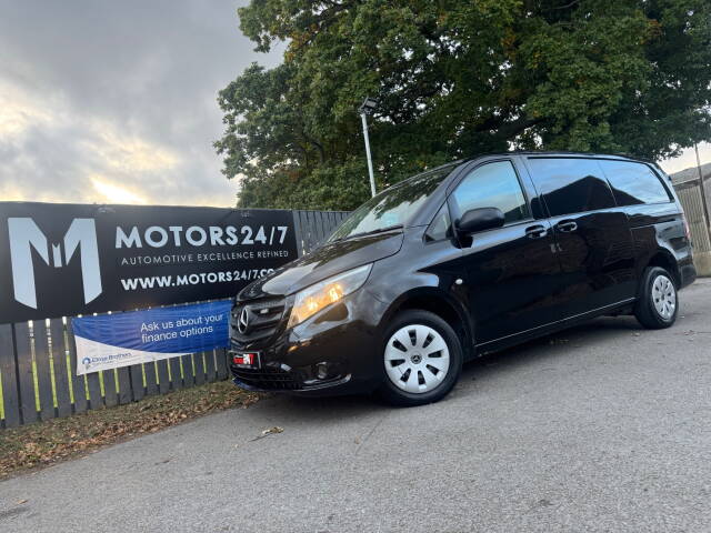 Mercedes-Benz Vito VITO 114CDI PROGRESSIVE VAN+2.1L MERC ENGINE!+BLACK!+AIR CON!+CRUISE!+SUPERB!+ Panel Van Diesel Black