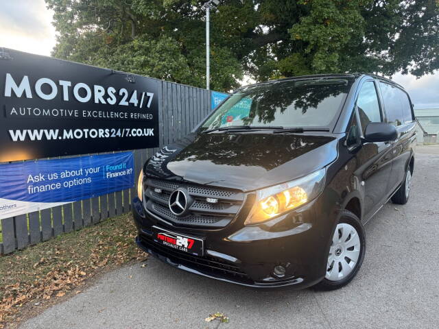 2020 Mercedes-Benz Vito VITO 114CDI PROGRESSIVE VAN+2.1L MERC ENGINE!+BLACK!+AIR CON!+CRUISE!+SUPERB!+