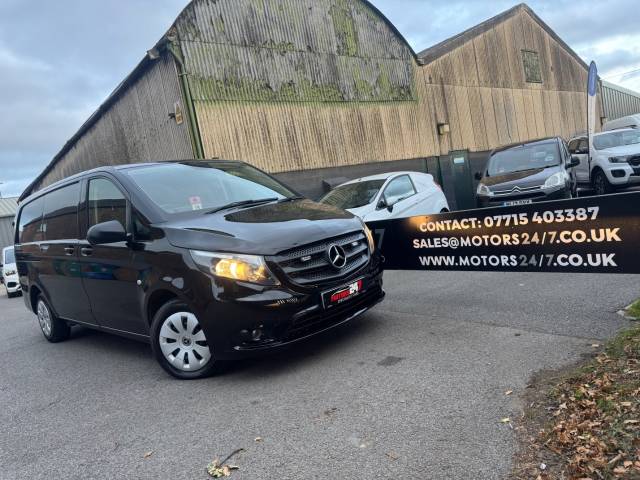2020 Mercedes-Benz Vito VITO 114CDI PROGRESSIVE VAN+2.1L MERC ENGINE!+BLACK!+AIR CON!+CRUISE!+SUPERB!+