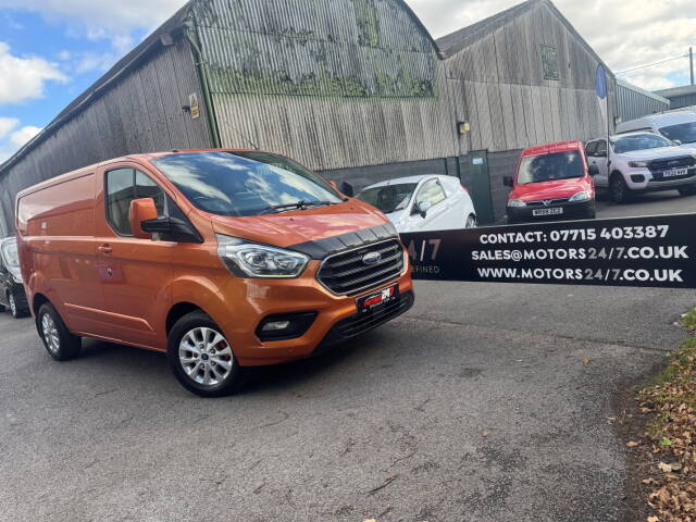 2019 Ford Transit Custom CUSTOM 2.0 TDCI 130ps LOW ROOF LIMITED VAN!+ORANGE GLOW!+WET BELT DONE!+94K!+FSH!+AIR!+CRUISE!+L@@K!