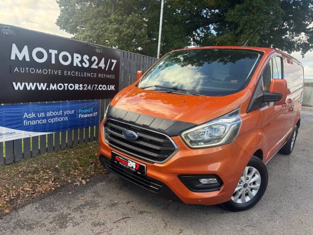 2019 Ford Transit Custom CUSTOM 2.0 TDCI 130ps LOW ROOF LIMITED VAN!+ORANGE GLOW!+WET BELT DONE!+94K!+FSH!+AIR!+CRUISE!+L@@K!