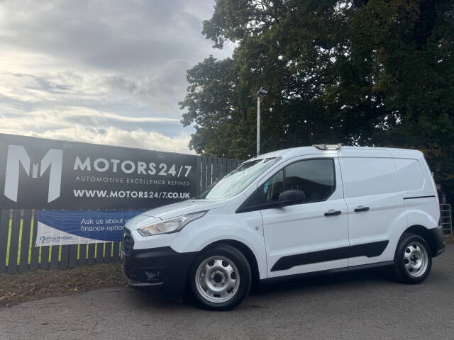 Ford Transit Connect CONNECT 1.5 EcoBlue 100ps VAN+HUGE SPEC!+REV CAM!=AIR CON!+CRUISE!+HAND WASH!+L@@K!+ Panel Van Diesel White